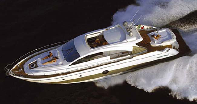 Aicon Navetta 110 Superyacht - view from above