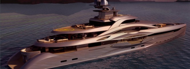 H2 90m motor yacht MARS engineered by Fincantieri Yachts