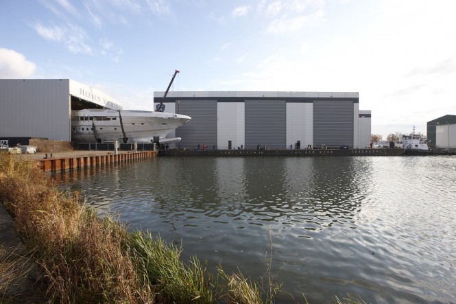 Heesen Yachts 65m FDHF superyacht YN16465 - Photo credit Dick Holthuis