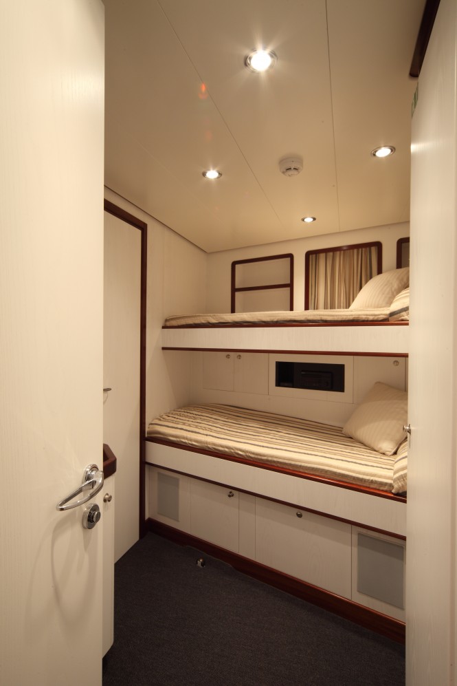 Lady Trudy Superyacht - Crew Cabin