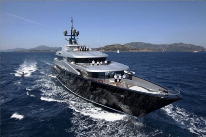 Luxury Superyacht Slipstream - Photo credit CMN