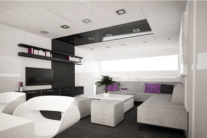 Luxury yacht Sunreef 80 Interior