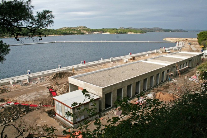 Mandalina Marina in Sibenik, Croatia almost ready