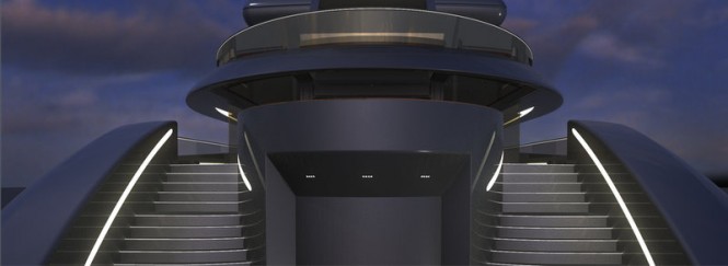 Mars Superyacht Exterior