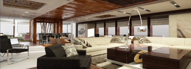 Super Yacht Mars Interior