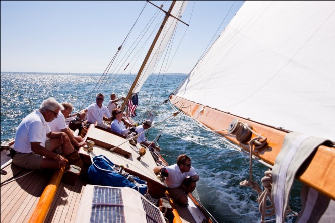 1930 Sailing yacht Dorade refitted and ready for the 2012 Caribbean regatta season- Photo credit Cory Silken