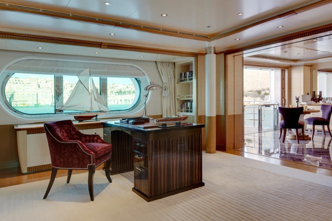 78.60m luxury superyacht PEGASUS V - Master Suite