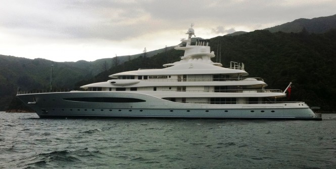 92m Superyacht Mayan Queen IV by Blohm + Voss in Marlborough, New Zealand