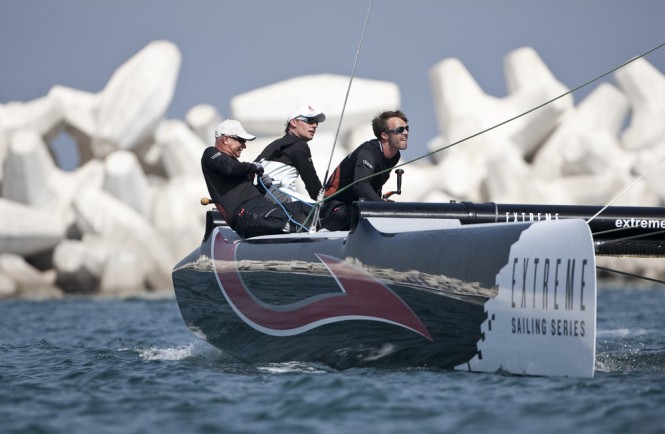 Alinghi skippered by Ernesto Bertarelli Credit: Lloyd Images