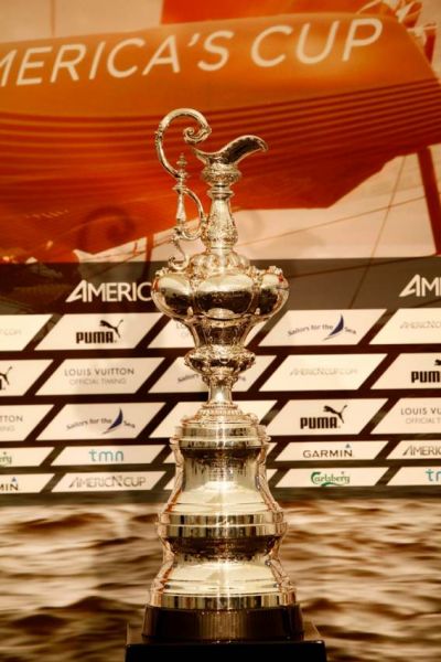 America´s Cup Trophy Photo by Ch. Launay