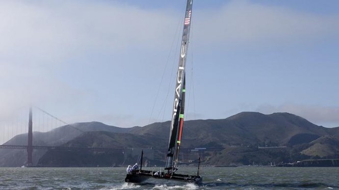 America´s Cup team ORACLE Credit: G. Grenier/Oracle Racing