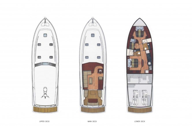 Bahama Bay 61 motor yacht by Vicem Yachts