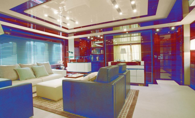 Benetti Domani Superyacht Upper salon