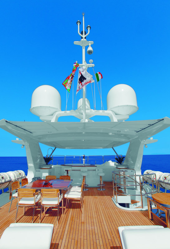 Benetti luxury yacht Domani Exterior