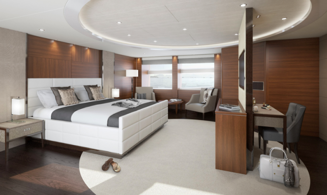 Imperial Princess Superyacht Master Suite