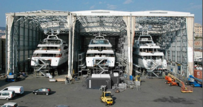 New Amico & Co Refit and Paint Sheds