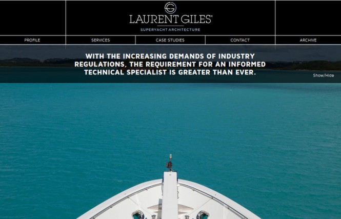New Laurent Giles Superyacht Architecture Website