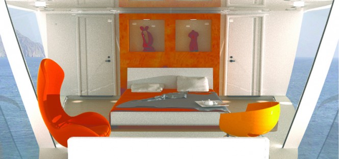 On board the 98m Sigmund Superyacht