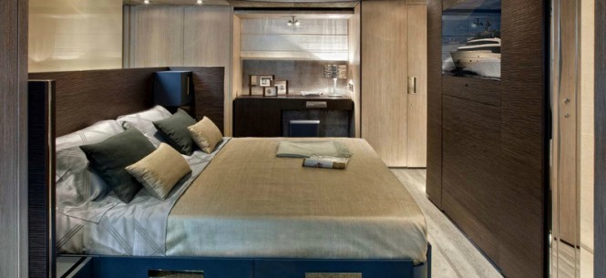 On board the super yacht SL94