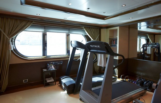 Pegasus V (ex Princess Mariana) Superyacht  - Gym