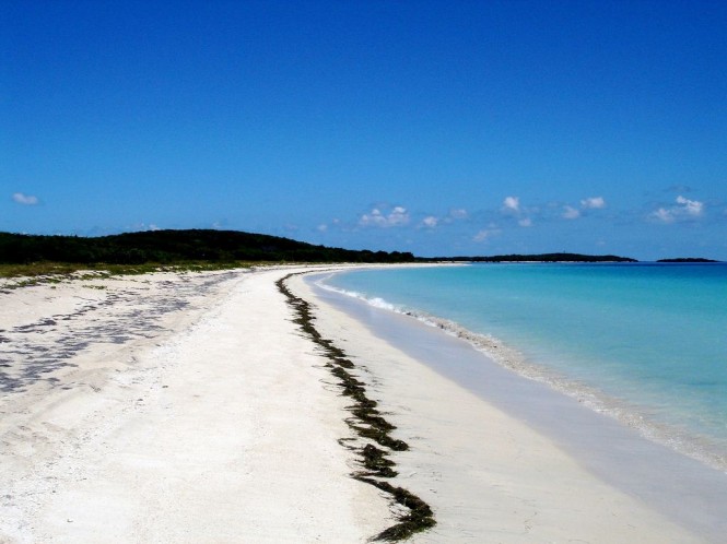 Pristine beaches of the Caribbean