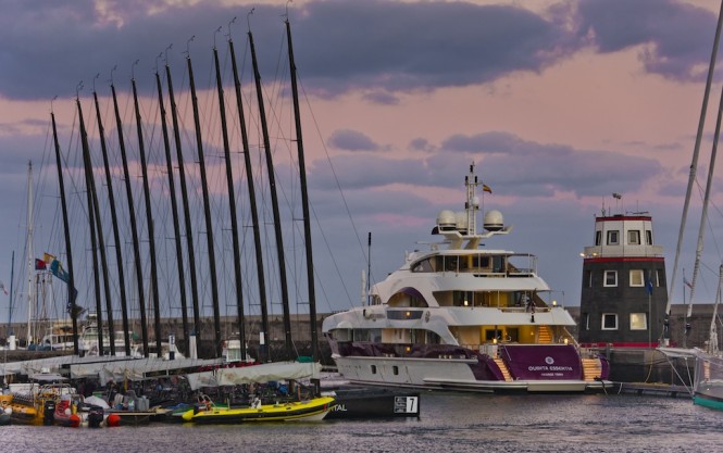 RC44 Puerto Calero - Quinta Essentia superyacht - Photo credit Carlo Borlenghi