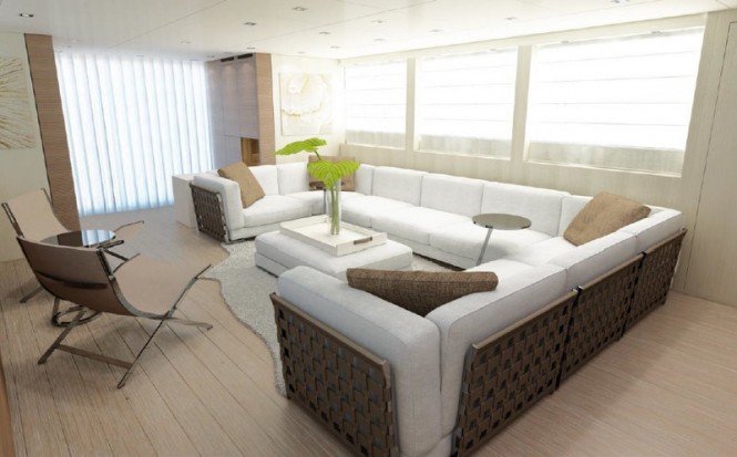 SL94 Superyacht Luxurious Interior