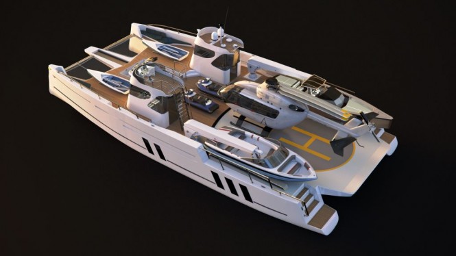 The 24m motor yacht Phantom