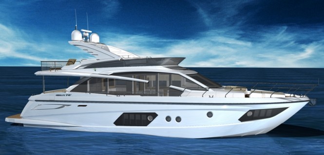 The Absolute 72 Fly Yacht by Absolute Yachts