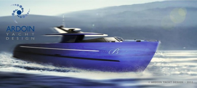 The Deep Blue Yacht - submarine support vessel