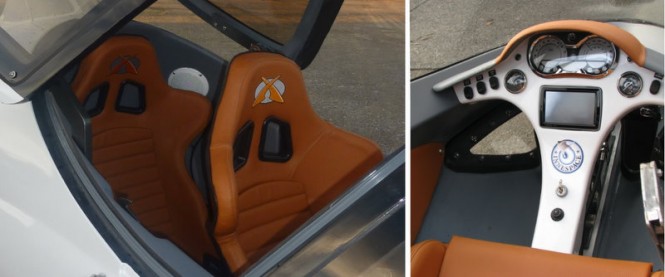 The Seabreacher X Interior and Dashboard