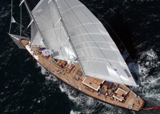 The luxury charter yacht METEOR by Royal Huisman