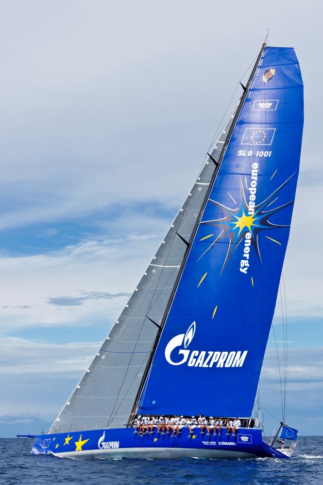 The sailing yacht Esimit Europa 2