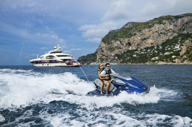 There are unlimited possibilities to enjoy your Mediterranean charter vacation aboard Quinta Essentia 