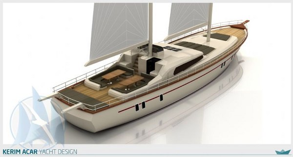 2012 charter gulet Albatros by Kerim Acar