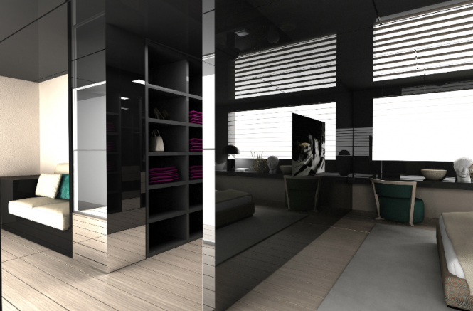 Mangusta Oceano 148 Luxury Yacht - Master Cabin