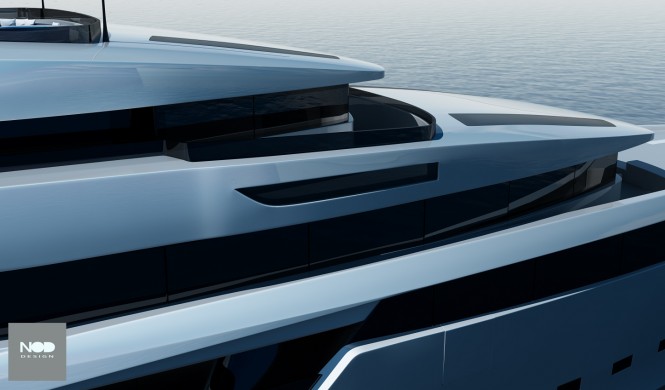 96m Gardinia superyacht by Emre Yildirim of Noddesign