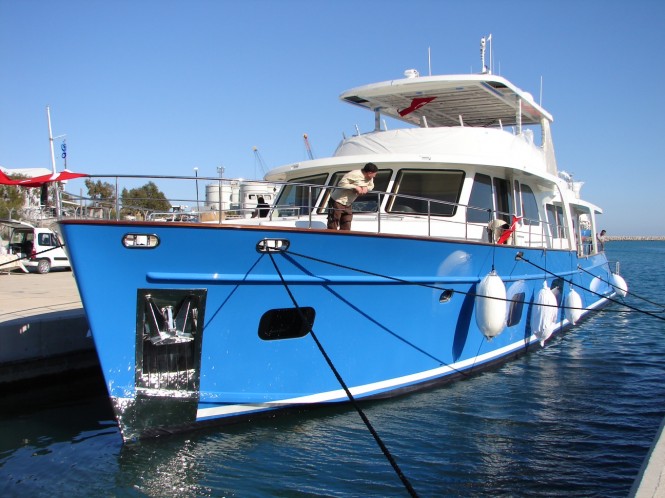 From Antalya V107 MY MONI ready for sea trials