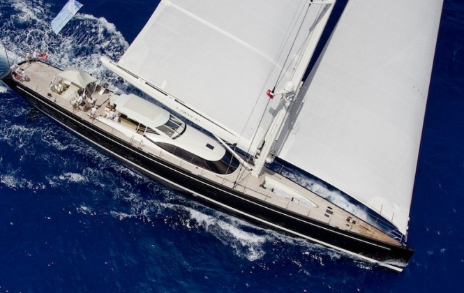 Loro Piana Caribbean Superyacht Regatta & Rendezvous 2012Race Day 1:  LADY B - Photo: © Carlo Borlenghi