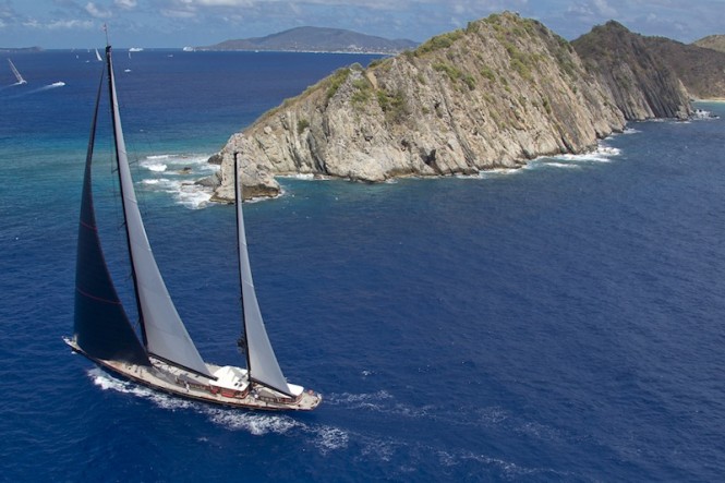 Loro Piana Caribbean Superyacht Regatta and Rendezvous 2012 Race Day 1- MARIE 