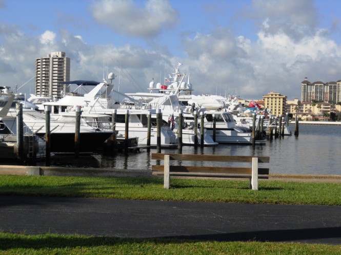 The Town of Palm Beach Docks Superyacht Marina