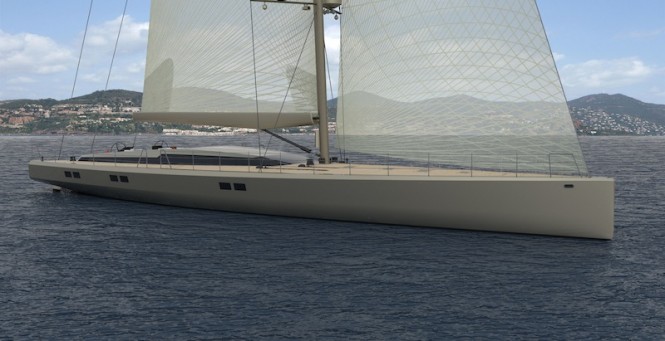 Sailing Yacht G130SS by Ghost Yachts