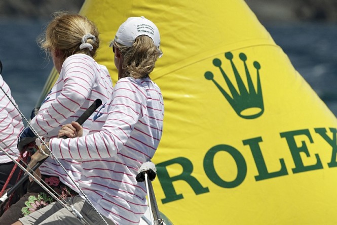 Sailing yacht Green Boat - Photo by Rolex/St. Thomas Yacht