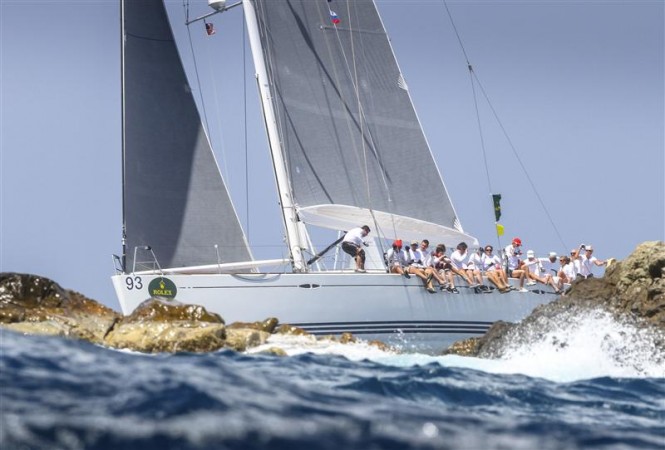 Sailing yacht KARUBA 5 Photo by Rolex Ingrid Abery