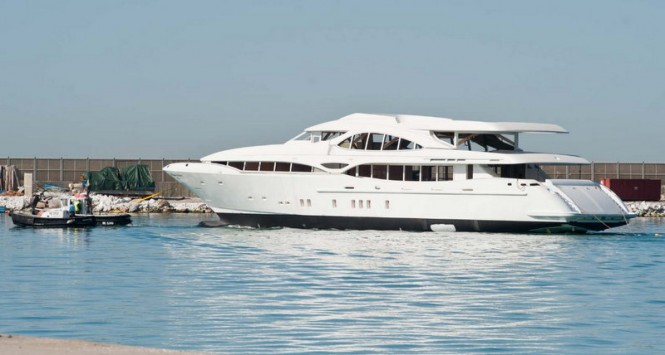 Superyacht Mangusta Oceano 148
