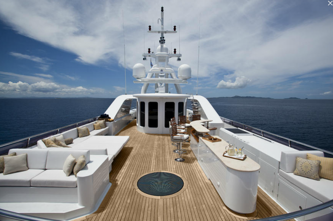 Superyacht Noble House - Sundeck - Photo by Ming Nomchong and Luke Henkel