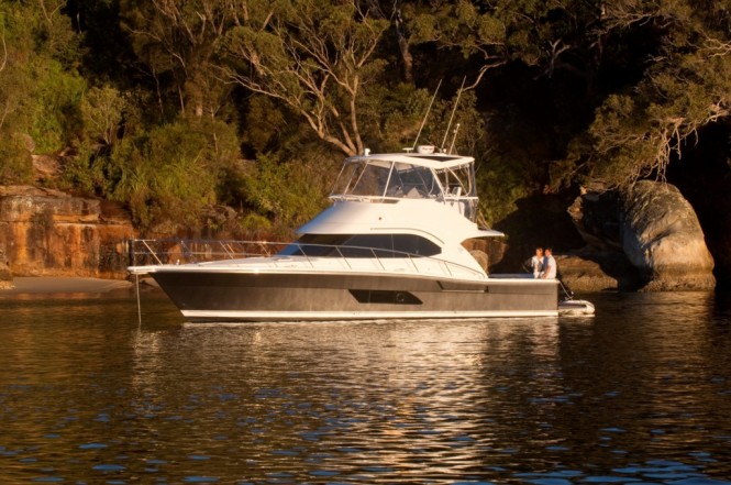 The 43 Open Flybridge features a raft of innovative design features which will be on display at the Show