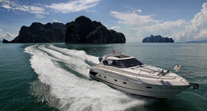 Tony Castro designed luxury motor yacht Elan 42