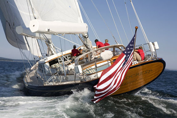 30.2m sailing yacht WINDCREST by Hodgdon Yachts