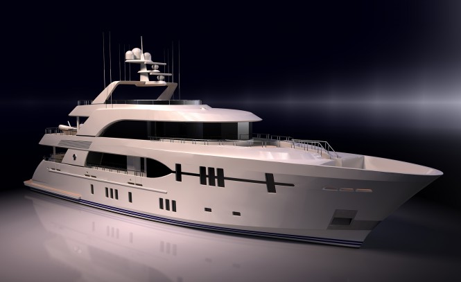 36.9m motor yacht OCEAN ALEXANDER 120